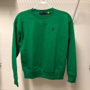 NEW!!! 🔥🔥POLO by RALPH LAUREN green sweatshirt size XS.